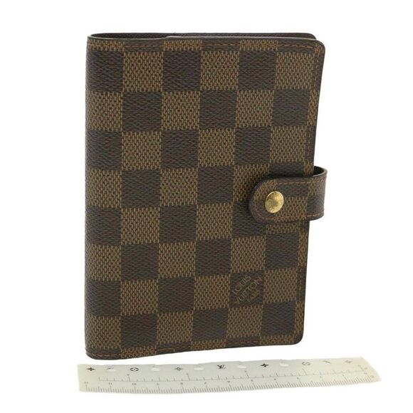 LOUIS VUITTON Damier Ebene Agenda PM Day Planner Cover - Picture 1 of 15